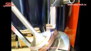 Наплавка клапанов судовых двигателей на оборудовании SBI