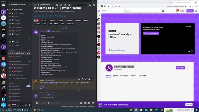 Discord server twitch followers free twitch followers! смотреть онлайн