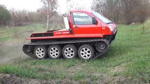 Самодельный Гусеничный вездеход (Тандем Трак)