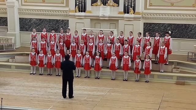 Младший хор ДХС "Искра" Капелла 8 апреля 2018 смотреть онлайн