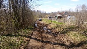 Хонда C-RV на бездорожье