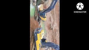 ?Volvo Excavator ?480,380,♨️canal water ♨️supply drain☄️