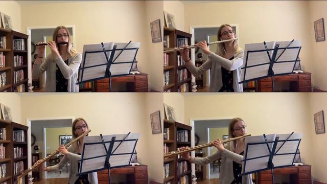 "Frequency" Flute Quartet by Herman Beeftink смотреть онлайн