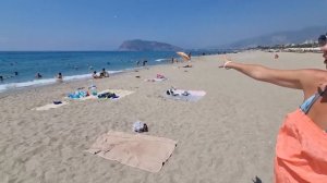 ИДЕАЛЬНЫЙ ПЛЯЖ ДЛЯ НАС?РАЙОН ОБА/ Пляж отеля Krizantem Hotel 4*/ВОТ ГДЕ ВСЕ НАЧИНАЛОСЬ/ Турция 2023