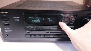 ONKYO TX-SV545 SM Audio Video Control Receiver (1997-99') - test after repair
