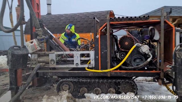 Аквасервис47 бурение скважины в Тосненском районе. Промо. смотреть онлайн