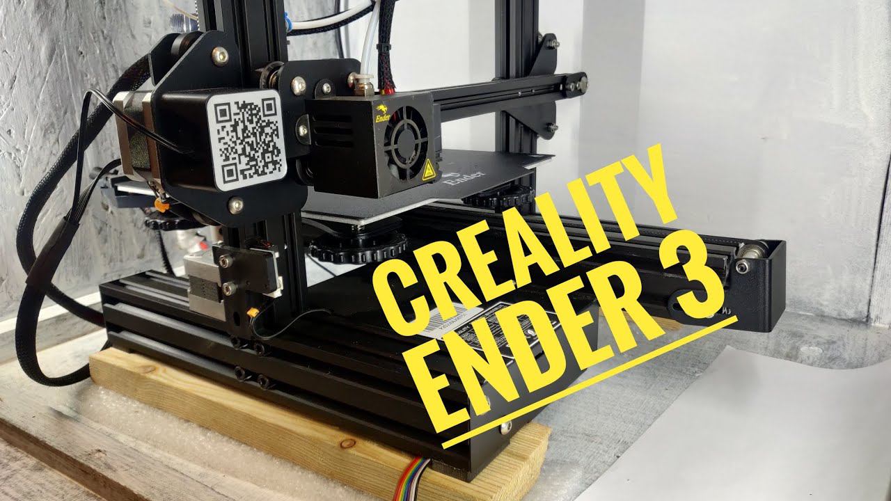 3D принтер Creality Ender 3 смотреть онлайн