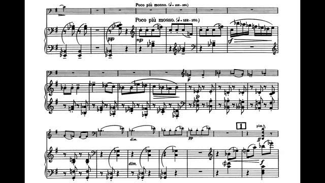 Zoltán Kodály - Sonata for 'Cello and Piano Op. 4 (1909-10) [Score-Video]