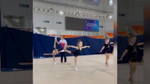 Батайские гимнастки на сборах в Сочи