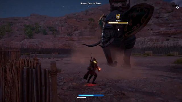 Assassin's Creed Origins - Roman camp of Surus - Giant Elephant