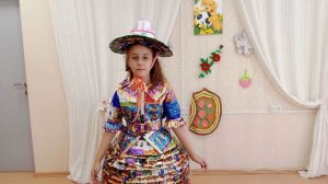 Конкурс "Экомода. Костюм "Чайная барыня".