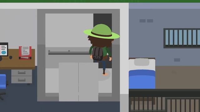 Как попасть в полицейский участок + осмотр (sneaky Sasquatch) смотреть онлайн