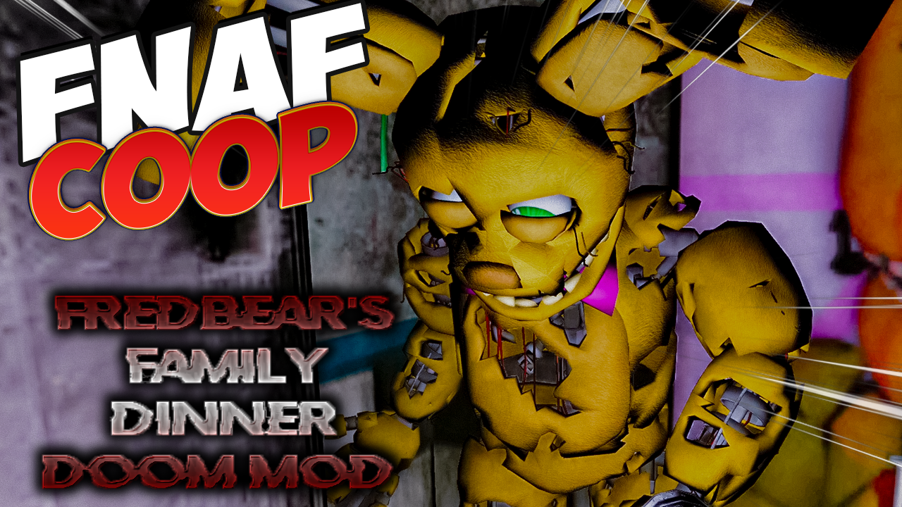 FNAF COOP FredBear Family Dinner | FNAF 4 COOP 4