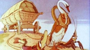 Басня И.А. Крылова " Лебедь, Щука и Рак"