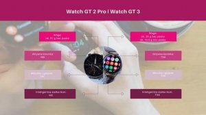 Huawei Watch GT 3 vs Huawei Watch GT 2 Pro czym się różnią?