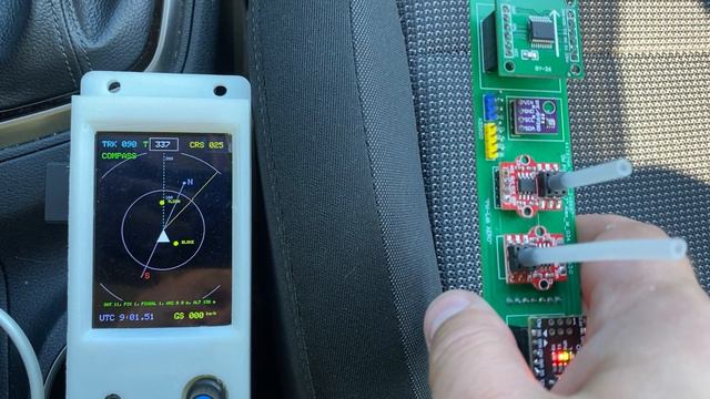 Компас GY-26 … Испытания в «полевых» условиях…