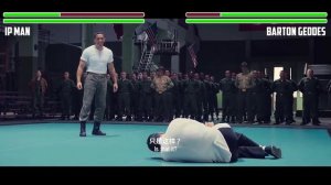 Ip Man Versus Barton Geddes (Scott Adkins) | WITH HEALTHBARS | Ip Man 4: The Finale