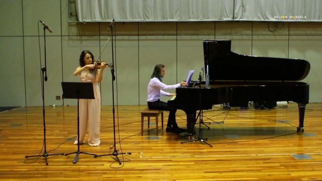 Violin Sonata no.8 mvt 1- Beethoven - Music and Performing Arts Department Nelson Mandela Universit