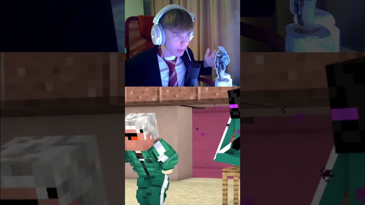 Херобрин ПОМОГ Деду в ИГРЕ КАЛЬМАРА в МАЙНКРАФТ! #shorts #minecraft смотреть онлайн