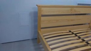Кровать из массива сосны. Вариант 4