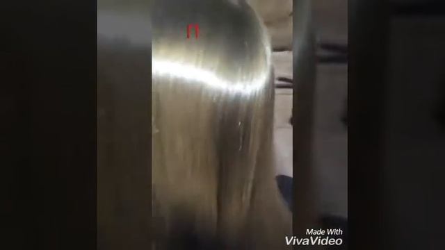 Кератиновое выпрямление волос. Состав смыт с волос! смотреть онлайн