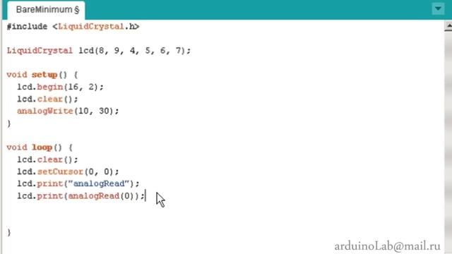 LCD Keypad Shield для Arduino, обзор и работа. смотреть онлайн