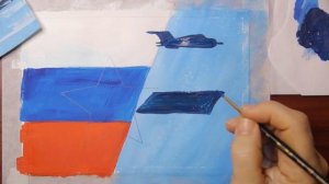 Открытка к 23 февраля//для школы