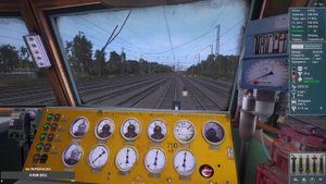 "И опять 3445!" Едем с грузовым поездом на ВЛ80с по по Родине в Trainz 12
