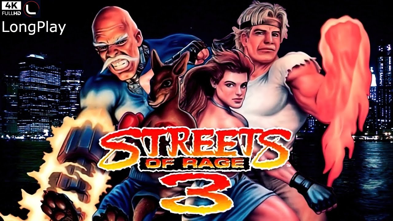 Streets of Rage 3 полное прохождение на русском языке Sega Mega Drive / Genesis / GENS