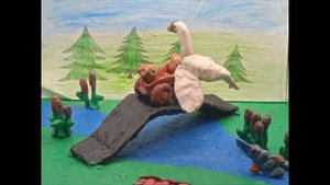 17090611496257 Лебедь, рак и щука