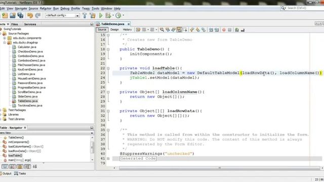 Bài 40 Java Swing JTable смотреть онлайн
