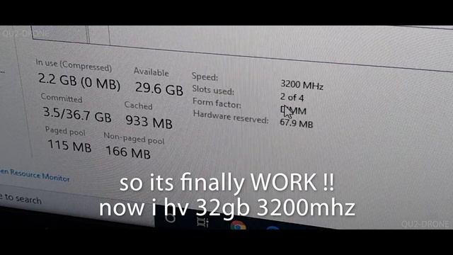 Mix Match Different speed and brand RAM (2666mhz+32000mhz) смотреть онлайн