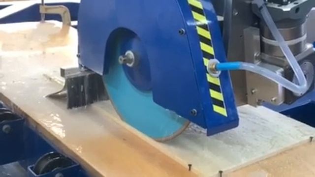 Мостовая пила по камню ЧПУ 5D смотреть онлайн