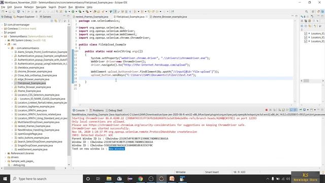 How to Upload a File using Selenium WebDriver II Selenium with Java Automation