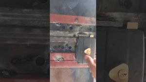 Замок защелка на откатные ворота .