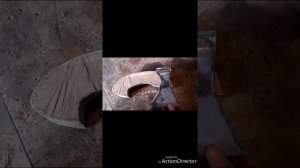 Изготовление кухонного топорика из старого топора.( Часть 1)