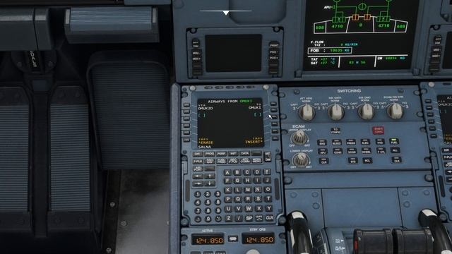 How to Enter Flight Plan in Airbus A320 Neo MCDU for Microsoft Flight Simulator 2020