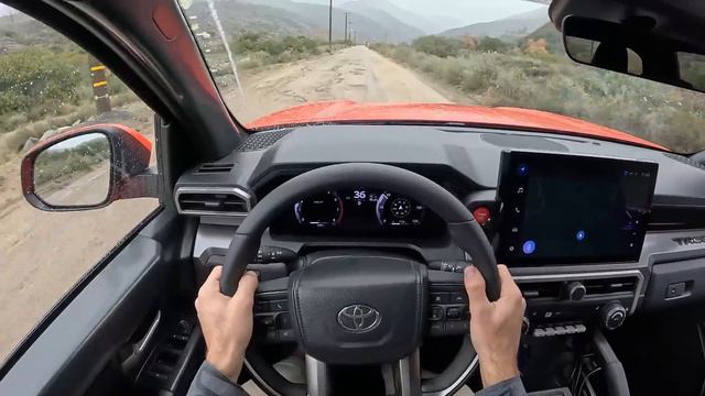 What It's Like to Live with a 2024 Toyota Tacoma TRD Off-Road (POV) смотреть онлайн