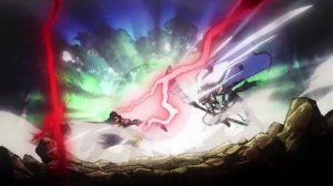 One Piece Edward Whitebeard vs Gold Roger Twixtor clip for editing / Белоус против Гол Д. Роджера.