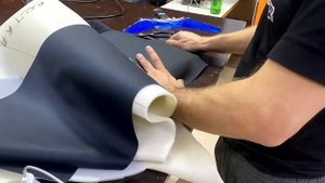 Перетяжка сидения спорт байка Honda CBR 600rr с установкой гелиевой подкладки.