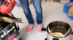 Пилесос Einhell TH-VC 1820 S || ВИДЕО ОБЗОР || РАСПАКОВКА || СТРОИТЕЛЬНЫЙ ПЫЛЕСОС || тестируем