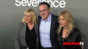 Patricia Arquette, David Arquette, Rosanna Arquette at Apple's "Severance" finale screening event