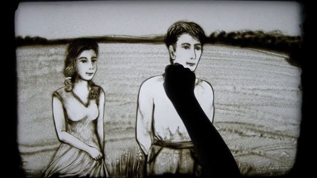 Спасибо за Победу! Песочная анимация смотреть онлайн