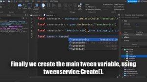 How to Tween in ROBLOX STUDIO | Tween Service tutorial