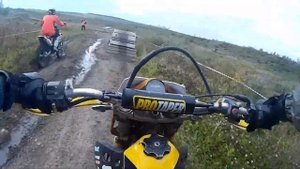 Энергия тундры 2019.Соревнования по эндуро.Еду на Suzuki RMX250