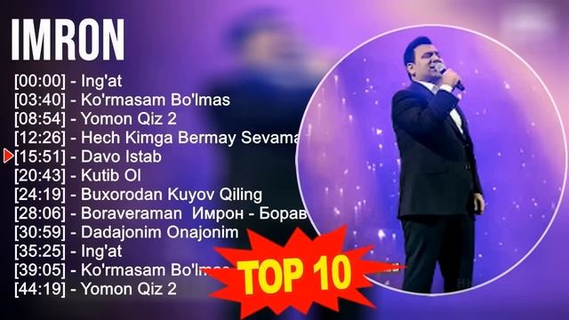 Imron 2023 MIX ~ Top 10 eng yaxshi qo'shiqlar смотреть онлайн