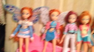 Обзор моей коллекции кукол Winx и не только.