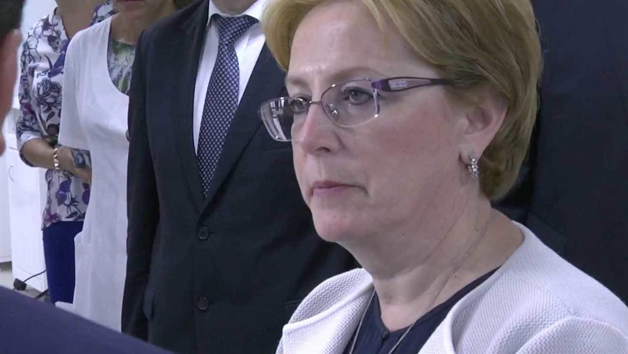 Качество отечественного медоборудования отметила министр здравоохранения Вероника Скворцова