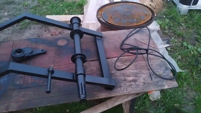 Лебёдка для снятия КПП ЗИЛ 131 козлик