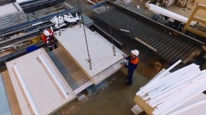 Испытание нагрузкой до разрушения плиты перекрытия БЭНПАН